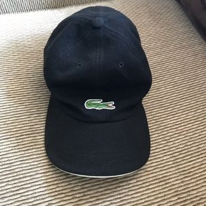 Lacoste black hat